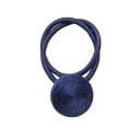 Sponă magnetică puternică pentru draperii, legătură decorativă 45 cm, poliester, prindere magnetică pentru strângerea draperiilor 6