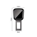 Spona per cintura di sicurezza per auto prolungatrice chiave circa 7,8 × 3,8 × 2 cm clip automatico stabilizzatore cintura auto accessori per interni 2