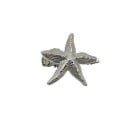 Sponka do vlasov 3,7 x 3,7 x 1,2 cm Hviezdica Zliatinový kov 6 g Elegantná morská ozdoba do vlasov doplnok 2