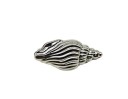 Sponka do vlasů 1,5 x 2,2 x 4,7 cm Mušle Slitinový kov 7 g Elegantní stříbrná mořská ozdoba do vlasů stylový doplněk 2