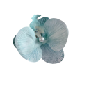 Sponka para o cabelo Phalaenopsis com pérola Flor de orquídea Borboleta Laço Acessório de cabelo elegante Clipe de estilo Tecido 9