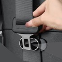 Spony na bezpečnostní pás 2 ks do auta nastavitelné klipy cca 7 × 3 cm univerzální držák stabilizátor autopásu interiérové příslušenství 2