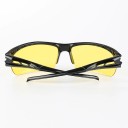 Sport Cycling Glasses with UV Protection Semi-Rimmed Design with Curved Lenses and Black Frame Suitable for Cycling and Hiking 7