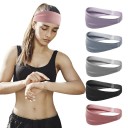Sport-svettband 1 st. Flexibelt och absorberande pannband för löpning, cykling, fitness, yoga och fotboll. Halkfritt. 1