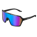 Sportliche Radbrille nicht fototrop mit schwarzen Rahmen UV-Schutz Herrenbrille für Radfahren, Laufen und Autofahren 3