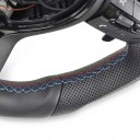 Sportos kormánylapát lapos aljjal BMW M3 F20 F30 F32 F80 F82 F87 Sebességváltó fülke Multifunkciós gombok Perforált borítás Fekete 5