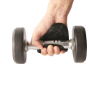 Sportovní chrániče dlaní 14 x 10,5 cm, protiskluzové úchyty na cvičení a posilování s činkami, ochrana proti puchýřům a mozolům 5