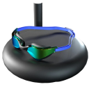 Sports Swimming Goggles Professional Water Goggles Anti-Fog and UV Protection 15 x 4 x 7.5 cm 2