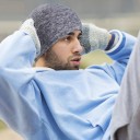 Sportskat, ensfarvet 1