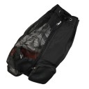 Sporttáska 47 × 28 × 14 cm Perforált hátizsák húzózsinórral Hálózatos zsebekkel Cipzáras zseb Könnyű nylon hátizsák sporthoz és szabadidőhöz 5