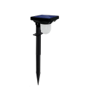 Spot cu LED-uri solare cu senzor de mișcare Lampă de perete și gazon de exterior impermeabilă Iluminat de grădină Decorare Încărcare solară 1