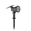 Spot cu LED-uri solare pentru sol Lampă pentru gazon impermeabilă cu senzor de mișcare Iluminare pentru decorarea grădinii Încărcare solară 1