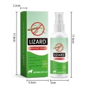 Spray contro le lucertole 50 ml con oli naturali rosmarino lavanda olio di ricino idrogenato repellente per la protezione della casa e del giardino 3