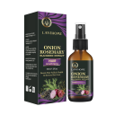Spray na porost włosów 30 ml z rozmarynem, cebulą i miętą Odżywianie skóry głowy Przeciw wypadaniu włosów Naprawa zniszczonych włosów Połysk i miękkość 1