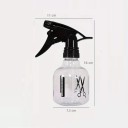 Spray pentru apă 16 x 7,5 x 11 cm Spray pentru frizeri Styling coafuri Vaporizare fină Sticlă cu decor de foarfece și piepteni 2