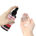 Spray protetor térmico para cabelo 100 ml com óleo de coco e óleo de rícino Proteção UV Hidratação Brilho Reparação de cabelos danificados Secador 2