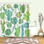 Sprchový závěs s kaktusy 8