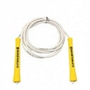 Sprungseil NEVERTOOLATE mit PVC-Seil 6 mm und Polyesterkern 3,2 m Griffe 15,5 cm Verstellbare Länge Für Freestyle 12