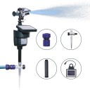 Spruzzatore a movimento repellente per animali con pannello solare rilevamento di calore e movimento fino a 10 m angolo 120° copertura 93 m² protezione per giardini 4