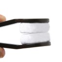 Spugnetta per la pulizia degli occhiali con microfibra Pulizia di entrambi i lati della lente contemporaneamente Braccia in plastica 9