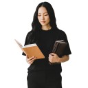 Squared Notebooks A5 20.3 x 14 cm in a Pack of 5 with 36 Sheets and a Cover for Labelling for Mathematics and Calculations for School and Office 4
