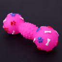 Squeaky Rubber Dumbbell for Dogs 7
