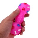Squeaky Rubber Dumbbell for Dogs 9