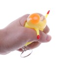 Squeezable Chicken Keyring 3