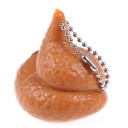 Squishy afføring nøglering 5