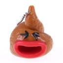 Squishy afføring nøglering 6
