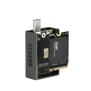 SSD pouzdro s chladicím ventilátorem Hagibis MC16 pro NVMe PCI-E M.2 2230 disk 2 TB USB 3.2 Gen 2 rychlost 10 Gb/s pro notebook i telefon 3