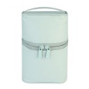 Staande reiskosmetica tas van afgeronde vorm met handvat voor vervoer Rits met twee sliders Nylon Afmetingen 13 x 10 x 19 cm 4
