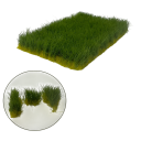 Staattinen ruoho 12 mm 85 x 60 mm Revitty nurmimatto Mallimaisema Diorama 7