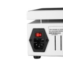 Stacja grzewcza 100 × 100 mm Mikrokontrolerowa płyta grzewcza 0–400 °C 350 W Równomierne podgrzewanie Wyświetlacz LED Ustawialna temperatura 220 V wtyczka EU 6