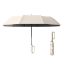 Stærk automatisk foldbar paraply 125 cm Vindtæt parasol til mænd og kvinder med UV-beskyttelse Paraply med håndtag til al slags vejr 7