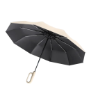 Stærk vindtæt automatisk foldbar paraply 106 cm Parasol til mænd og kvinder med UV-beskyttelse Kompakt paraply med håndtag til al slags vejr 3