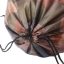 Stahovací vak na záda 43 x 34 cm Maskáčový batoh so šnúrkami z oxfordu Ľahký športový pytel Unisex Na posilovňu výlety aj cestovanie 9