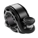 Stainless Steel Bicycle Bell Miniature Design 110 dB Loud Tone Waterproof Handlebar Bell for Diameter 22.2–31.8 mm Bicycle Safety Equipment 1