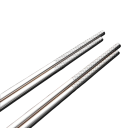 Stainless Steel Chopsticks with Case Travel Portable Chopsticks with Storage Box Non-Slip Chopsticks for Sushi Noodles and Asian Dishes 3