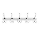 Stainless Steel Coat Hook with Double Hooks 1