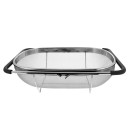 Stainless Steel Colander with Extendable Handles 1