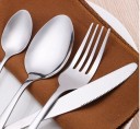 Stainless Steel Cutlery Set - 24 Pieces 4