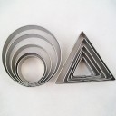 Stainless Steel Cutters - 5 pcs 6