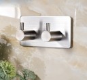 Stainless Steel Double Hook for the Bathroom 2