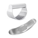 Stainless Steel Garlic Press 4