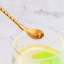 Stainless Steel Spoon with Straw 2 pcs 12