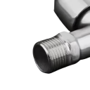 Stainless Steel Tap with Double Outlet and Control G1/2 1/2" Bidet Tap with Two Outlets Bathroom Accessories for Home 2