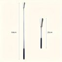 Stainless Steel Telescopic Shoe Horn 26–64 cm Adjustable Metal Shoe Horn with Ergonomic Handle for Comfortable Wearing 3