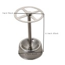 Stainless Steel Toothbrush Holder Bathroom Stand Organiser for Toothpaste Writing Utensils and Makeup Brushes Storage Shelf 11.3×7×6.5 cm 2