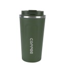 Stainless Steel Travel Mug 510 ml Double-Walled Vacuum Insulation Coffee and Tea Mug Durable Thermal Mug with Lid Leak-Proof Design Keeps 6